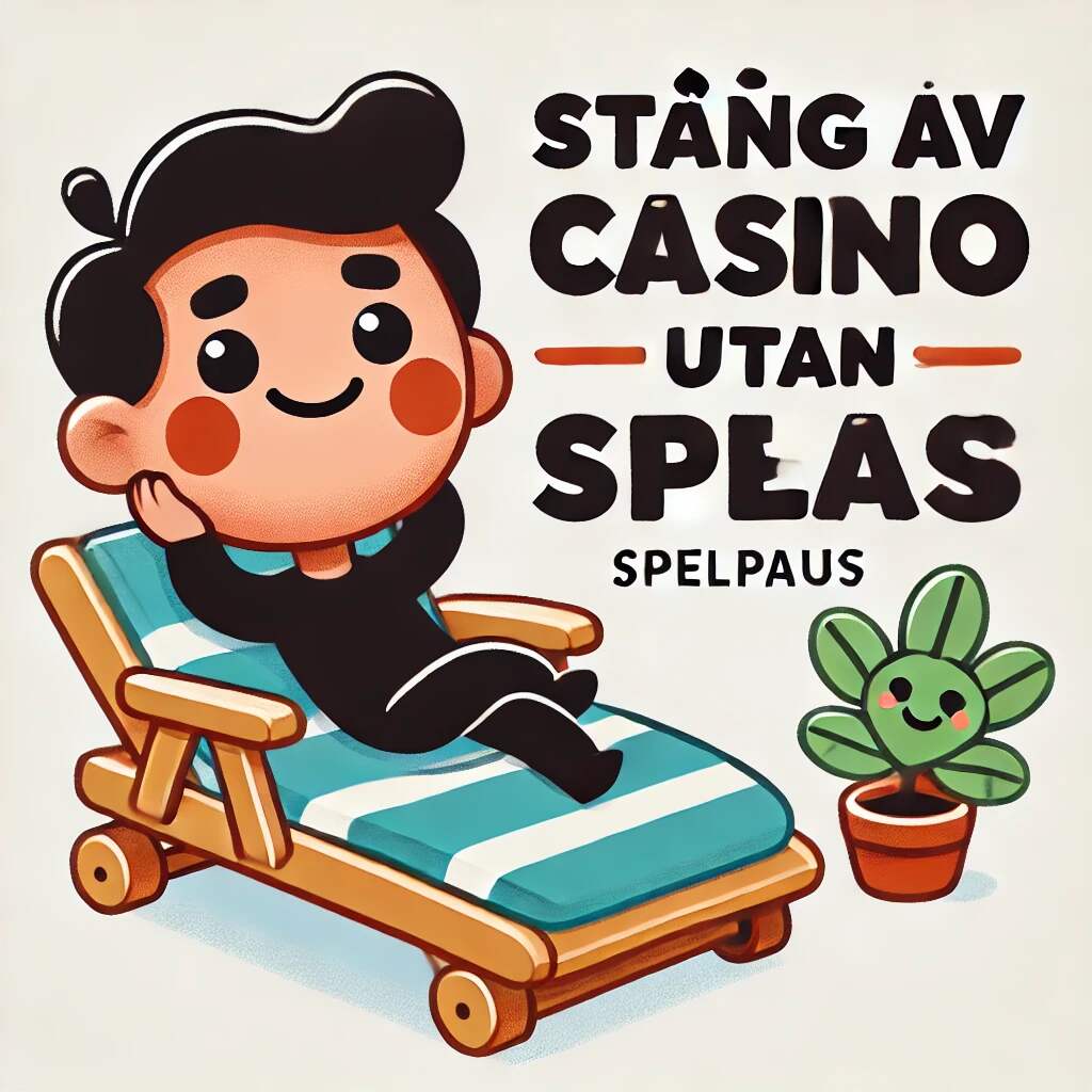 Steg-för-steg guide för hur du självexkluderar dig från ett online casino utan Spelpaus.